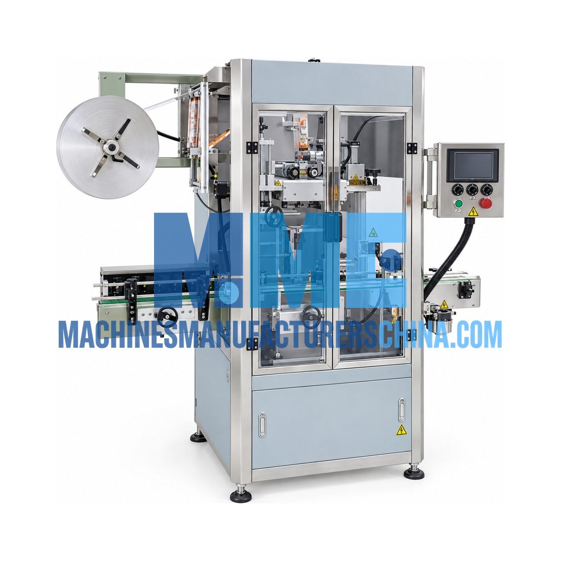 Food Neck Shrink Sleeve Applicator — Food Processing Machines