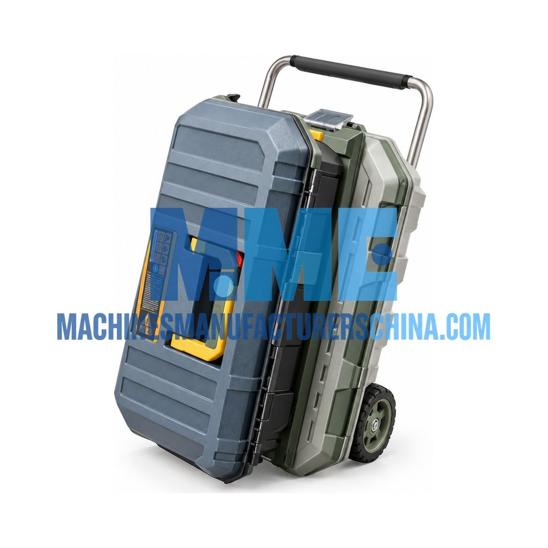Plastic Rolling Two In One Tool Box — Hand Tools