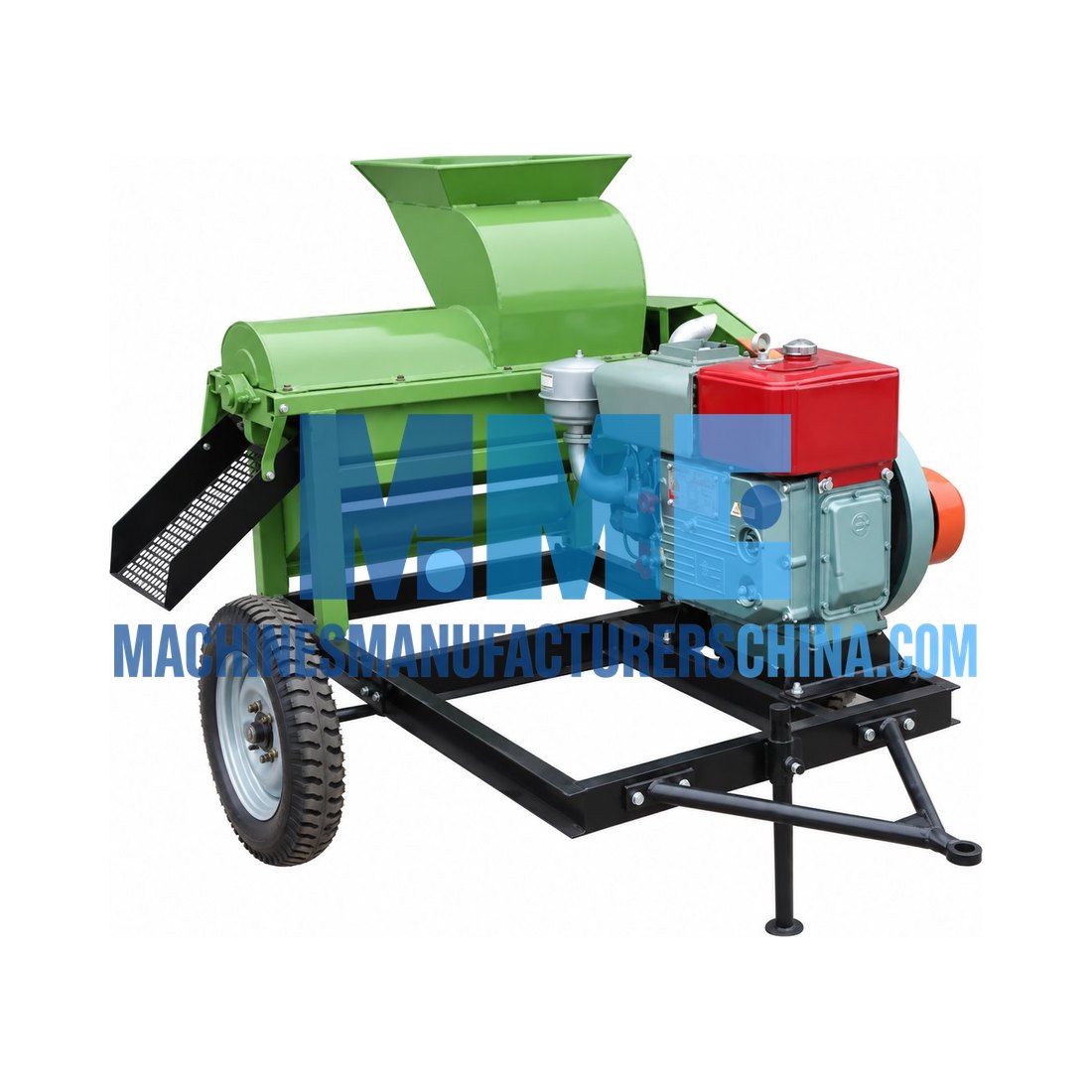 Thresher with Diesel Corn Sheller Machine — Agro Processing Machines